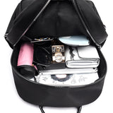 Solid School Bag For Teenage Girl Female Backpack Casual Women Backpack