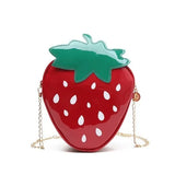 Strawberry Shape Crossbody Bag for Women
