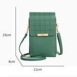 Women Shoulder Bag Touch Screen Mobile Phone Purse Female Crossbody Wallet