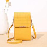 Women Shoulder Bag Touch Screen Mobile Phone Purse Female Crossbody Wallet