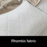 Butterfly Chain Decoration Shoulder Bag with Detachable Strap