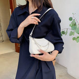 Women Shoulder Bag Butterfly Chain Decoration Detachable Strap