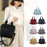 Women Shoulder Bag Crossbody Handbag Zipper Tote Outside Pocket