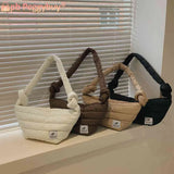 Women Shoulder Bag Solid Crossbody Knot Stripe Messenger Vintage Wallet