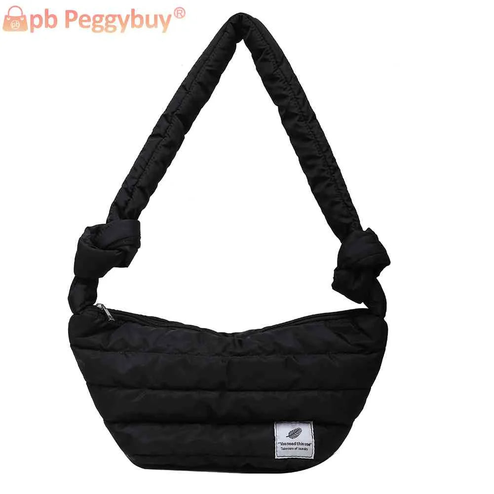 Women Shoulder Bag Solid Crossbody Knot Stripe Messenger Vintage Wallet