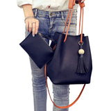 Women Shoulder Bag Handbag Set Tote Messenger Satchel Crossbody Bags