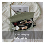 Women Shoulder Bags Embossed Messenger Bag Chain Lock Tote Bag