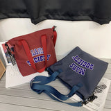 Women Shoulder Bags Nylon Tote Bag Girl Shopper Large Capacity Handbag