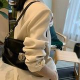 Vintage Cover Style Large Capacity Crossbody Bag