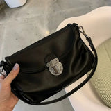 Vintage Cover Style Large Capacity Crossbody Bag