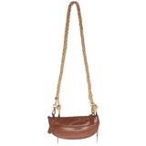 Vintage Shoulder Bag Braided Strap PU Leather Zipper Harajuku Cross-body