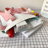 Canvas Shoulder Bag Large Capacity Multi-pockets Tote Handbag