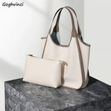 Women Shoulder Bags Office Ladies Daily Casual Totes PU Leather Large Purse
