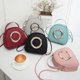 Retro Casual Leather Shoulder Bag for Women