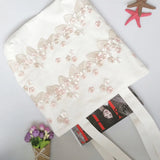 Women Shoulder Bags Lace Floral Embroidery Handbags Canvas Bag