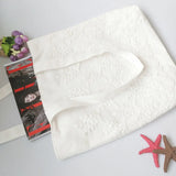 Women Shoulder Bags Lace Floral Embroidery Handbags Canvas Bag