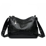 Women Shoulder Bags PU Leather Casual Solid Small Purse for Travel