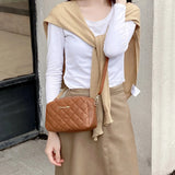 PU Leather Shoulder Bag Top-Handle Women Handbags