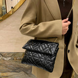 Women Shoulder Bags PU Leather Messenger Bag Top-Handle Solid Women Handbags