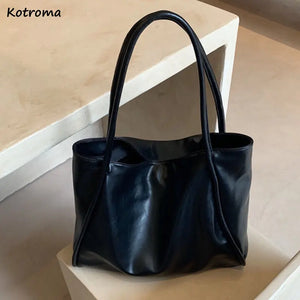 Women Shoulder Bags PU Leather Large Capacity Totes Ladies Handbags