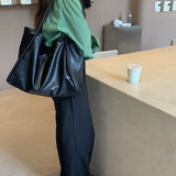 Women Shoulder Bags PU Leather Large Capacity Totes Ladies Handbags