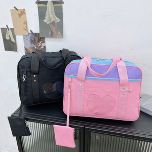 Fashionable Canvas Folding Bags Large Capacity Travel Training Handbags