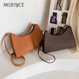 Women Felt Printed Shoulder Bag Casual Messenger Handbags