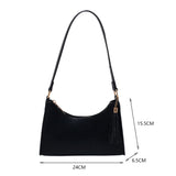 Fashionable PU Leather Women Shoulder Bags with Tassels