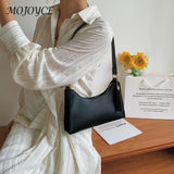 Stylish PU Leather Shoulder Bag with Tassels