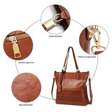 Women Shoulder Bags Female PU Leather Handbag High Capacity Tote Bag