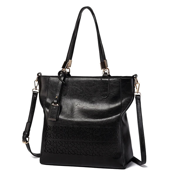 Women Shoulder Bags Female PU Leather Handbag High Capacity Tote Bag