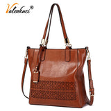 Women Shoulder Bags Female PU Leather Handbag High Capacity Tote Bag