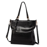Women Shoulder Bags Female PU Leather Handbag High Capacity Tote Bag