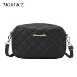 Solid Crossbody Bag Women Lattice Handbag Small Purse for Travel