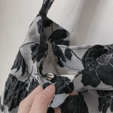 Vintage Floral Embroidery Shoulder Bag Canvas Tote