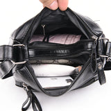 Small Leather Shoulder Bag for Women, Crossbody Handbag