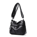 Soft Leather Women's Shoulder Bag Crossbody Handbag