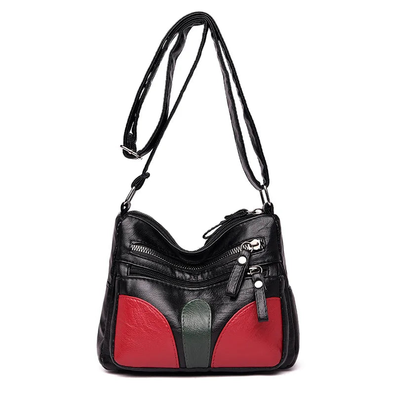 Small Leather Shoulder Bag for Women Crossbody