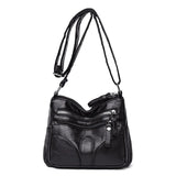 Small Leather Shoulder Bag for Women Crossbody
