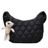 Canvas Crossbody Shoulder Bag for Women Large Capacity Shopper