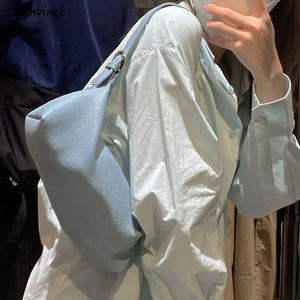 Women Shoulder Bags Soft PU Leather Popular Handbags