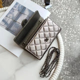 Sheepskin Leather Shoulder Bag 633 Long Wallet Clutch
