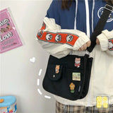 Canvas Messenger Bags Crossbody Bags for Girls