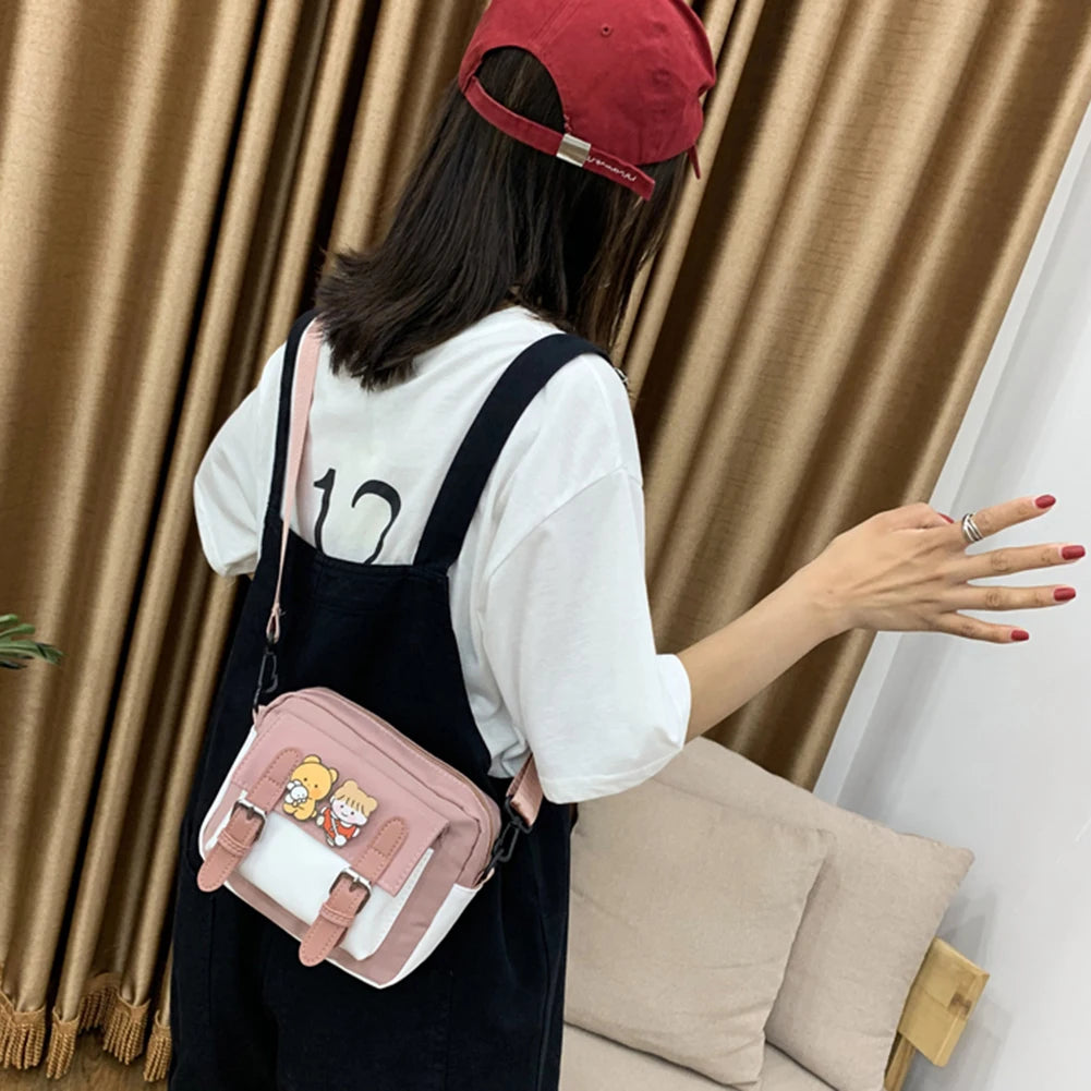 Women Shoulder Bags Hit Nylon Zipper Bag Ladies Travel Bags Female Handbags