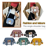 Women Shoulder Bags Hit Nylon Zipper Bag Ladies Travel Bags Female Handbags