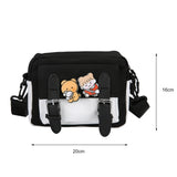 Women Shoulder Bags Hit Nylon Zipper Bag Ladies Travel Bags Female Handbags