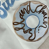 Canvas Women Shoulder Bag Large Capacity Embroidered Tote Pouch