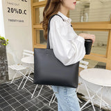 Women Shoulder Bags Lady PU Leather Capacity Crossbody Bag Handbag Shopper