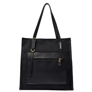 Women Shoulder Bags Large Capacity Patchwork Casual Tote Shopping Bags