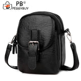 Leather Shoulder Crossbody Bags Women Small Purse